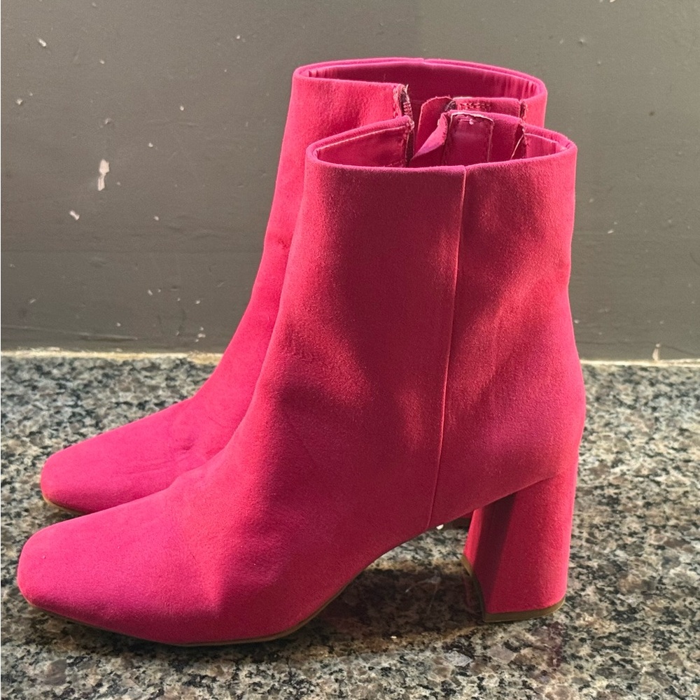 Jorya Faux Suede Ankle Boots  Size 10